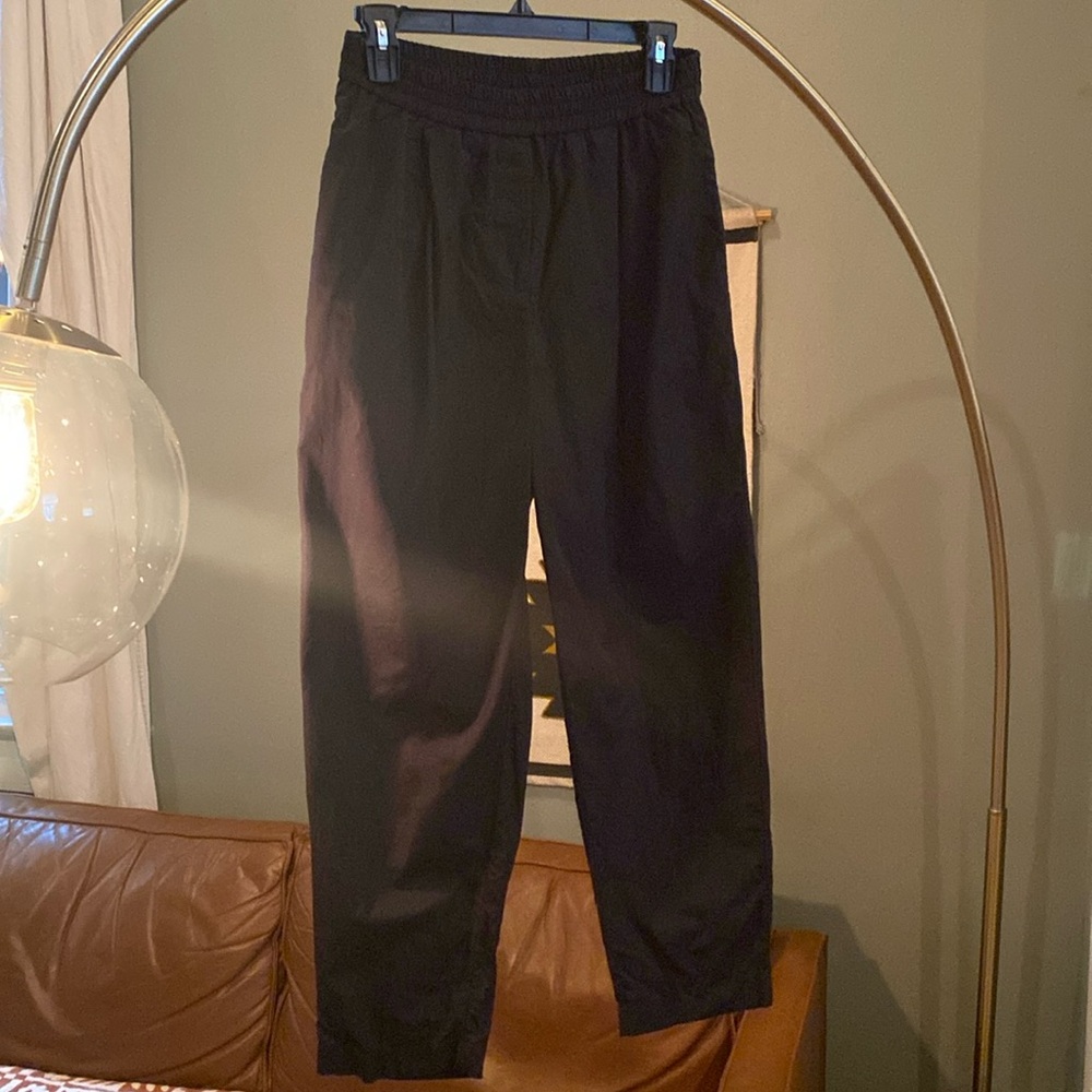Aspesi Black Cotton Trousers